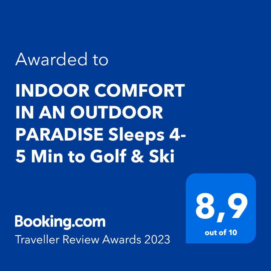 Apartmán Indoor Comfort In An Outdoor Paradise Sleeps 4- 5 Min To Golf & Ski Kimberley Exteriér fotografie